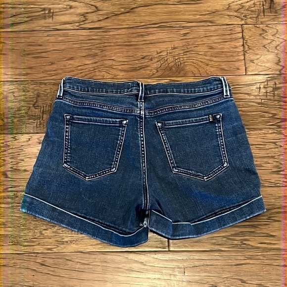 Buffalo David Bitton Faith Roll Shorts Mid Rise Size 28 - Picture 2 of 16